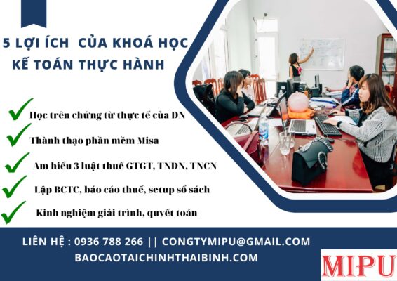 học kế toán tại thái bình